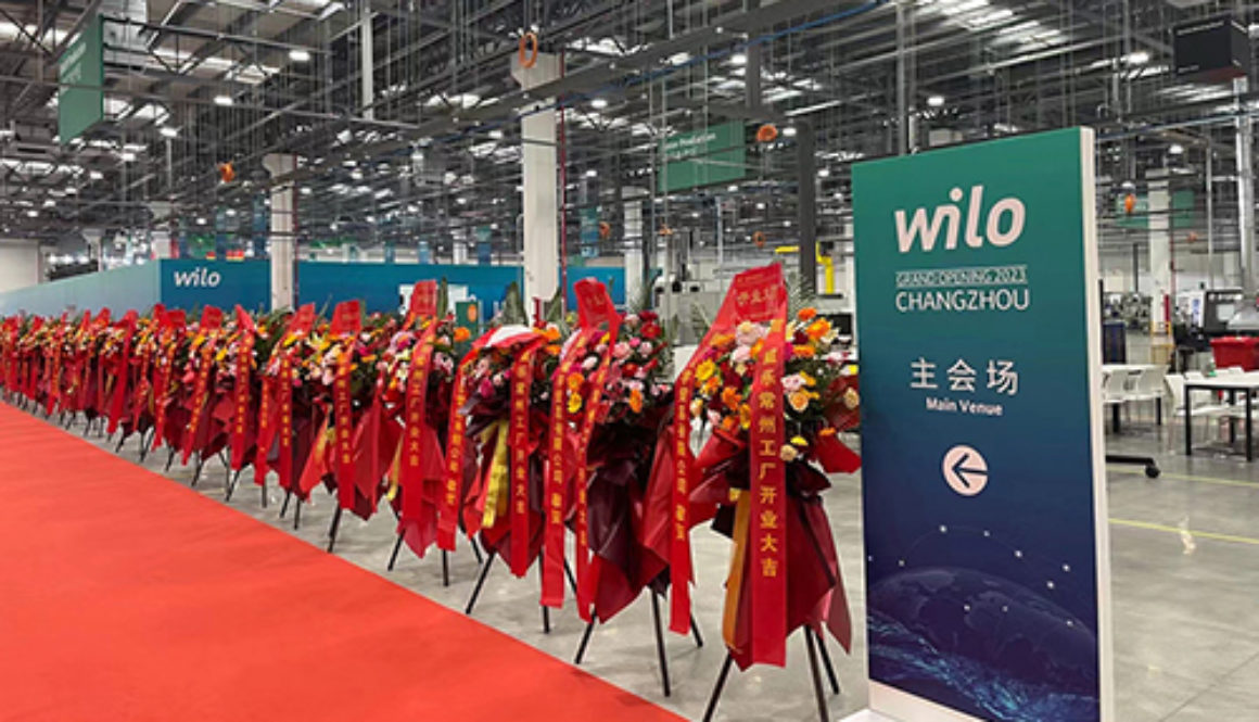 Wilo, Changzhou – Opening